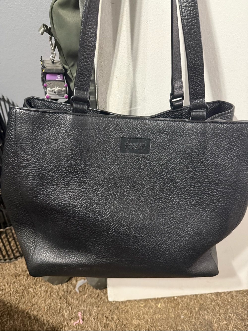 Dagne Dover Allyn tote in black